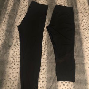TWO Zella workout leggings Capri & Full length